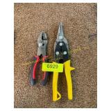 ACE pliers and WISS cutting shears