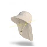 2ct Farmers Defense Sun Hat 50SPF white adult size
