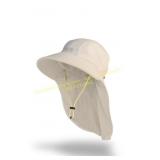 2ct Farmers Defense Sun Hat 50SPF white adult size
