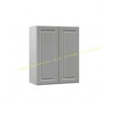 Elgin 24x30x12 in. Wall Cabinet, Heron Gray