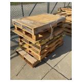 Assorted wooden pallets