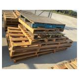 Assorted wooden pallets