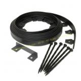 EasyFlex 20 ft Plastic Black Edging Kit