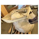 Foam pacing material, wood, cloth shade