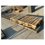 3 ct. long wooden pallets