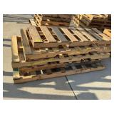 Assorted wooden pallets