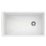 DIAMOND Silgranit 33.5in. White Kitchen Sink