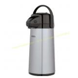 Thermos Black/Silver Stainless Steel Carafe