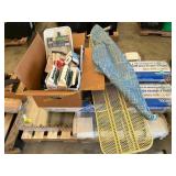 Tack strips, iron board, inner tubs, lights