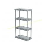 Gracious Living 48x24x12 in. 4-Tier Shelving