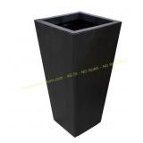 Sonata 17.8x36 Slate Rubber Self-Watering Pot
