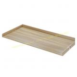 SKYSHALO 54x27in. Woodgrain Oak Washer Dryer Top
