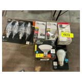 6 Ct. Assorted Light Bulbs (See Photos)