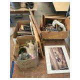 Picture frames, decorations