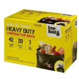 Iron-Hold 42 gal Contractor Bags 20 pk