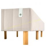 Zinus Beige Metal Twin XL 16 in. Foundation