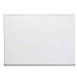UNIVERSAL 48x36 in. Dry Erase Board Satin Aluminum