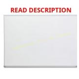 UNIVERSAL 48x36 in. Dry Erase Board Satin Aluminum
