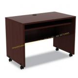 Alera Valencia Mobile Workstation, Mahogany