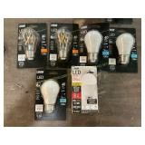6 Ct. Assorted Light Bulbs (See Photos)