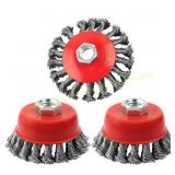 WENORA Wire Wheel Brush 4" Grinder & funnels