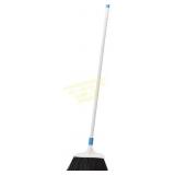 Amazon Basics Heavy-Duty Broom, Blue and White
