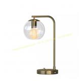 Hampton Bay Frazier 21.5in. Brass Lamp w/ USB