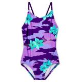 Kanu Surf Sz 14 Girls Chloe 1-Piece Swimsuit