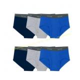 Fruit of the Loom Mens Tag-Free Cotton Briefs Sz S