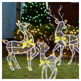 38 Inch Outdoor Lighted Christmas Deer