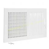 EZ-FLO 14x8 2-Way Steel Wall/Ceiling Vent