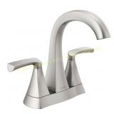 DELTA Pierce 4 in. 2-Handle Bath Faucet, Nickel