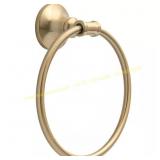 Delta Chamberlain Wall Mount Towel Ring, Bronze