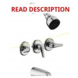 Glacier Bay 3-Handle Tub/Shower Faucet Chrome