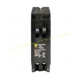9ct. Square D 2-20 Amp Single-Pole Tandem Breaker