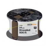 Cerrowire 500 ft. 14 Ga Brown Stranded Copper Wire