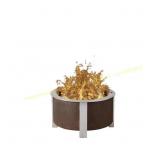 Breeo X Series 24 Corten Fire Pit 24 in.