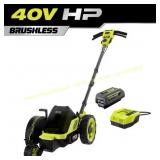 40V HP Brushless Edger with Battery & Charger