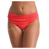 La Blanca Shirred Hipster Bottoms - Pink - 10