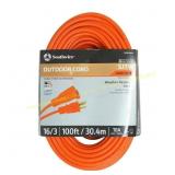 Southwire 100 ft. 16/3 Light-Duty Extension Cord