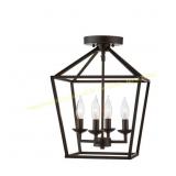 Weyburn 16.5 in. 4-Light Bronze Mount