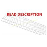 Rubbermaid Mesh Shelf Kit White 47x12in