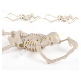 3ct. YeJammarp Skeleton Halloween Toy, Realistic