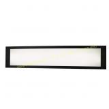 Hampton Bay Woodbury 24.6 in. Matte Black LED Vani