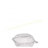 500-Pc. DART Hinged-Lid Containers, 5.8 x 6 x 3