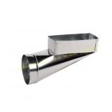 Master Flow 10 in. x 4 in. to 6in End Register Box