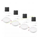 Premium Series 6 in. LED, 2-Lvl Lumen Select