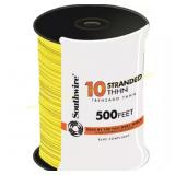 500 ft. 10 Yellow Stranded CU THHN Wire