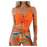 MIYOUJ Womens med Bikini Set High Waisted Swimwear
