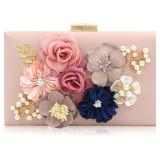 Milisente Flower Wedding Evening Clutch Bag